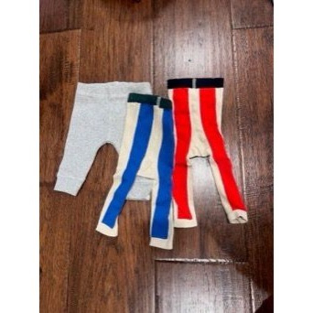 BUNDLE Tinycottons and Zara Baby Leggings, Size 0-3 Months